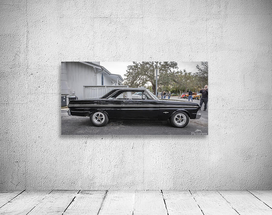 1965 Black Ford Falcon Sprint X2 5 Wall Preview