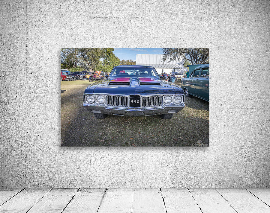 1970 Black Oldsmobile 442 W30 X 20 Wall Preview