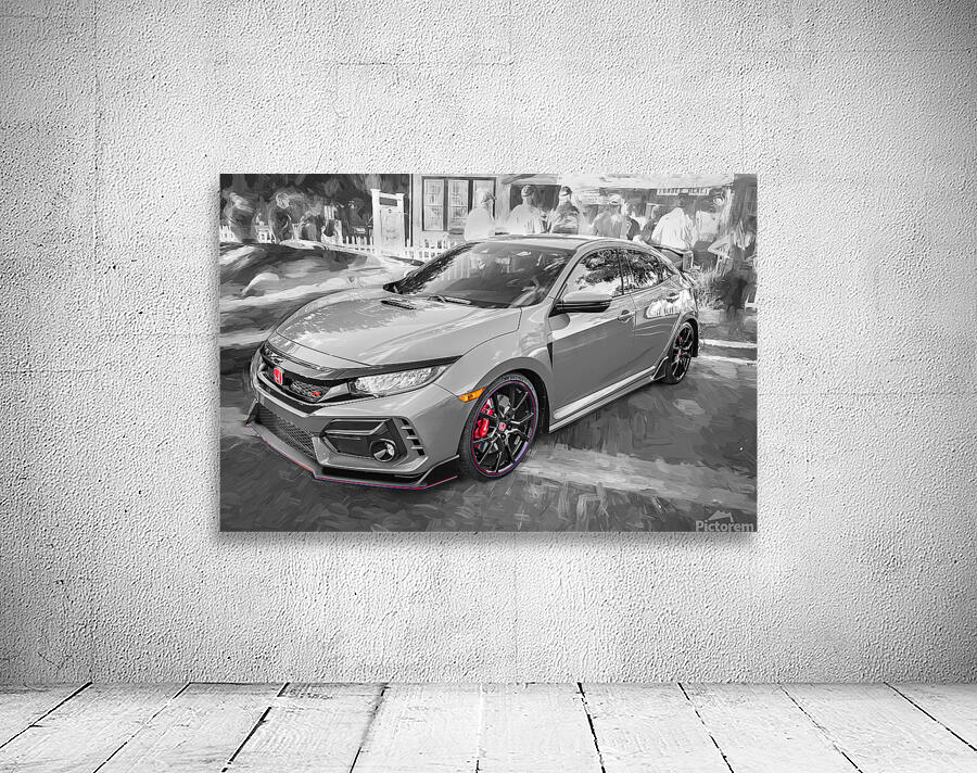 2020 Blue Honda Type R X100 5 Wall Preview