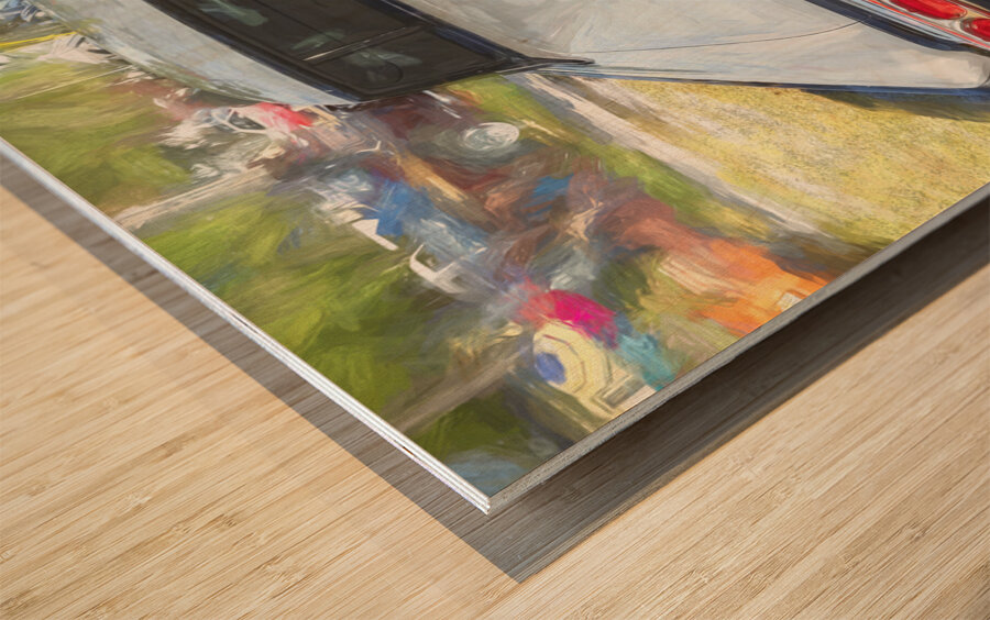 1964 Gray Mercury Monterey Breezeway X 11 Wood print