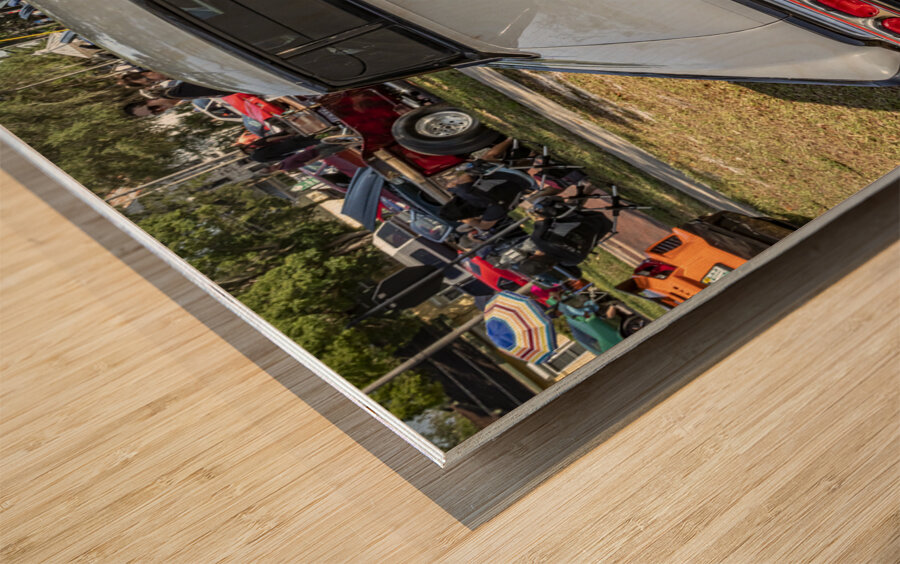 1964 Gray Mercury Monterey Breezeway X 12 Wood print