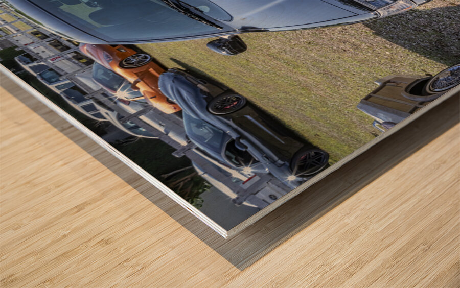 2003 Black Mercury Marauder X 11 Wood print