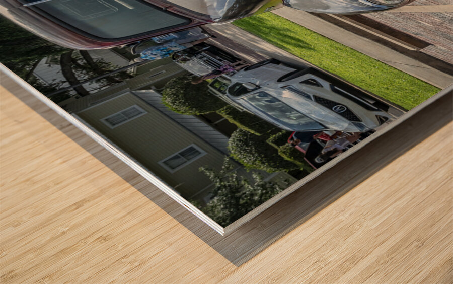 1950 Chevrolet Pick Up Truck Rat Rod 3100 X 6 Wood print