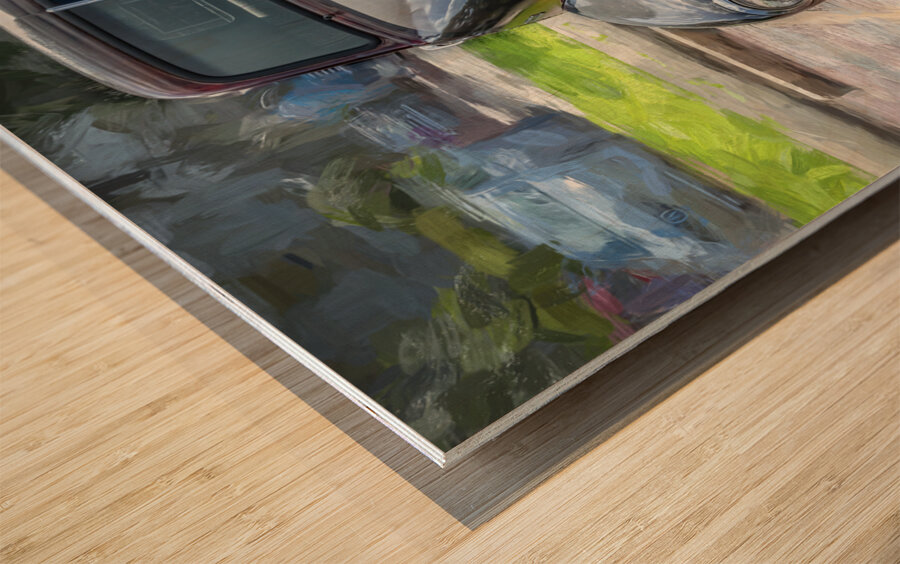 1950 Chevrolet Pick Up Truck Rat Rod 3100 X 12 Wood print