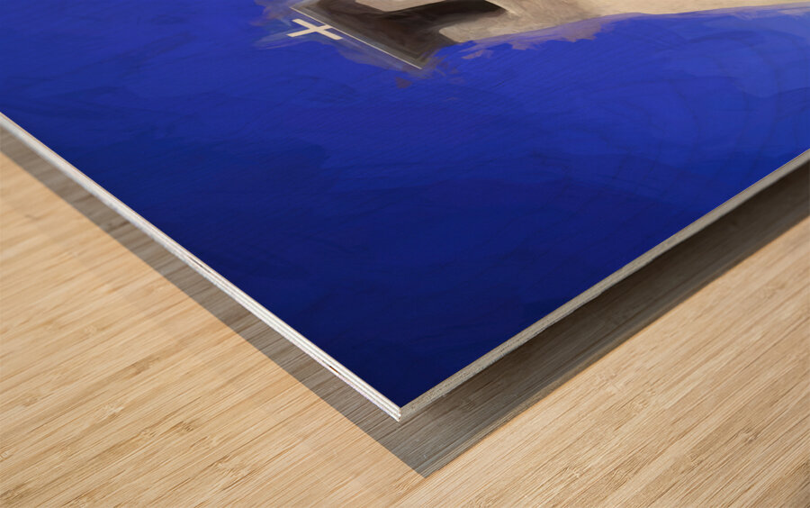 San Francisco de Asis Mission Church Taos Mission X101 Wood print