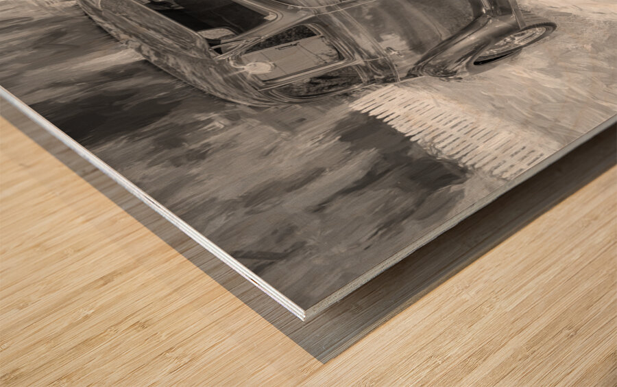 1940 Chevrolet Master Deluxe Town Sedan X100 1 Wood print