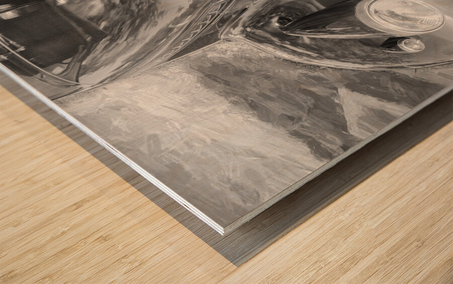 1940 Chevrolet Master Deluxe Town Sedan X100 4 Wood print