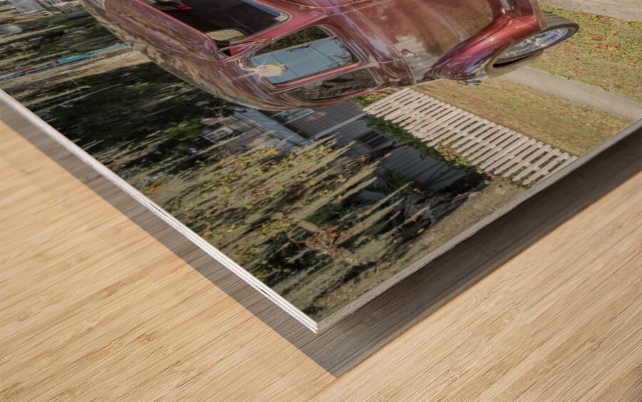 1940 Chevrolet Master Deluxe Town Sedan X100 11 Wood print