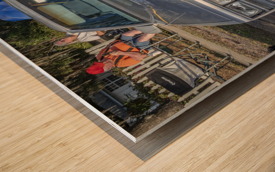 1982 Grey Chevrolet El Camino X11 5 Wood print