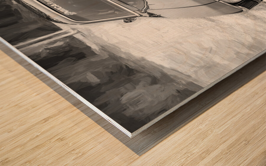 1971 Chevrolet Nova Yenko X 5 Wood print