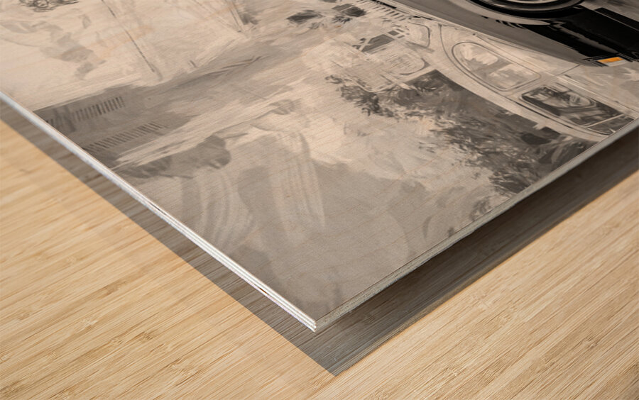 1988 Black Buick Grand National X 20 Wood print