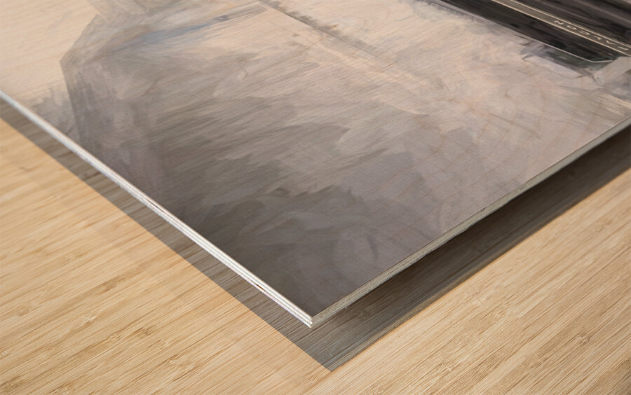 1965 Black Ford Falcon Sprint X2 2 Wood print