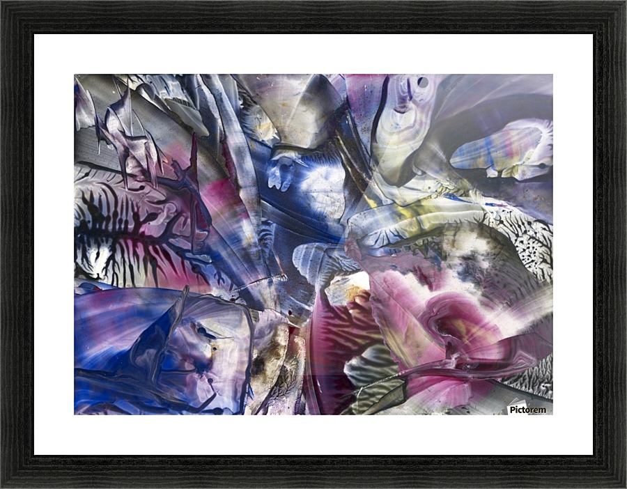Rebirth Picture Frame print