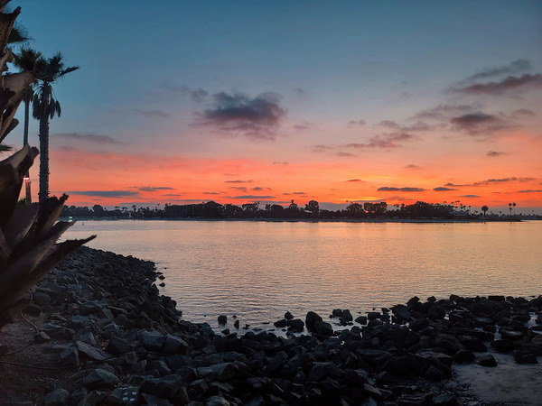 San Diego Sunset at Tidal Digital Download