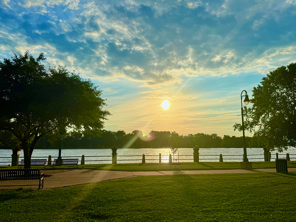 Sunset Reflections from the Quiet Side of the World Digital Download