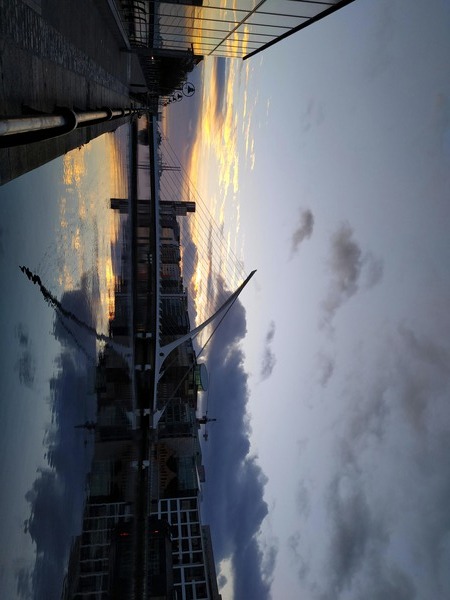 Calm Along River Quay 1B Digital Download