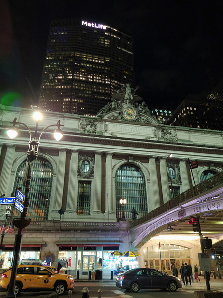 Facade of Grand Central – Street Perspective Digital Download