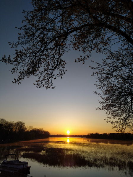 Golden Michigan Sunrise Digital Download