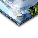 Power in Stillness: The Falls of Paterson NJ Acrylic print