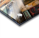 Streets of Barcelona: Where Stories Sneak Between Walls Impression Acrylique