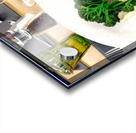 Pan Roasted Hake Impression Acrylique