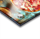 Pepperoni Pizza Pie Portrait Acrylic print