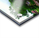 Country Home on Lake Acrylic print