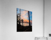 Sunset Paints the Sky in Fire Acrylic Print