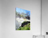 Where the Earth Breathes in Light and Water Acrylic Print