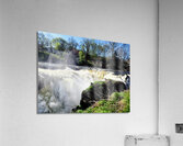 The Roar Beneath Blue Skies Acrylic Print