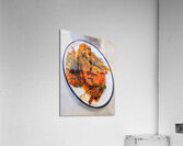 Cilantro & Smoke: A Portrait of Bold Simplicity Impression acrylique