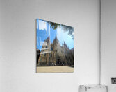 Barcelona Cathedral: Where Stone Remembers the Sky Acrylic Print