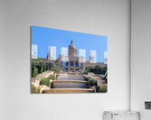 Museum of Catalan Visual Arts: Barcelona’s Time-Sculpted Crown Acrylic Print