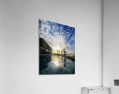 Paradise Reflected: A Sunset Dream Acrylic Print