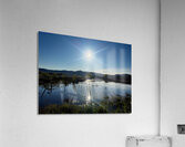 Reflections of La Crosse 2B- Reflecting the brilliance of a new day Impression acrylique