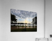 Golden Hour on the Centerline Acrylic Print