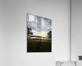 Twilight’s Breath Along the Waterfront Path Impression acrylique