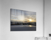 Heavenly Sunset in Eden 4 Acrylic Print