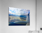 Reflections Over Great Salt Lake  Acrylic Print