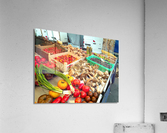 Farmers Market -- Vegetables 2 Impression acrylique