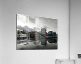 Calm Along River Quay 3 Acrylic Print