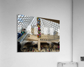 In Louvre with the View 2B Acrylic Print