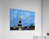 Eiffel Tower at Night 2B Acrylic Print