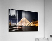 Evening Louvre Acrylic Print