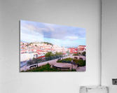 Lisbon Landscape Impression acrylique