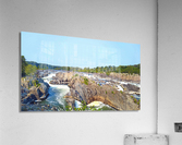 Great Falls Park Panoramic Acrylic Print