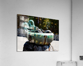 Dragon Bowl Sculpture Water Fountain Acrylic Print