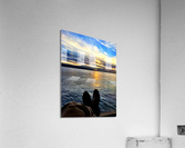 Relaxing Reflections at the Edgewater Acrylic Print