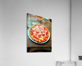 Pepperoni Pizza Pie Portrait Acrylic Print