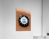 Route 66 Clock Acrylic Print